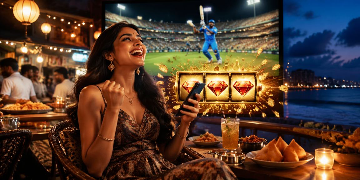Vibrant night market cricket betting in India